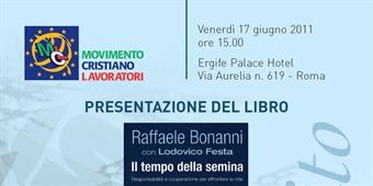 Presentazione del libro "Il tempo della semina" di Raffaele Bonanni